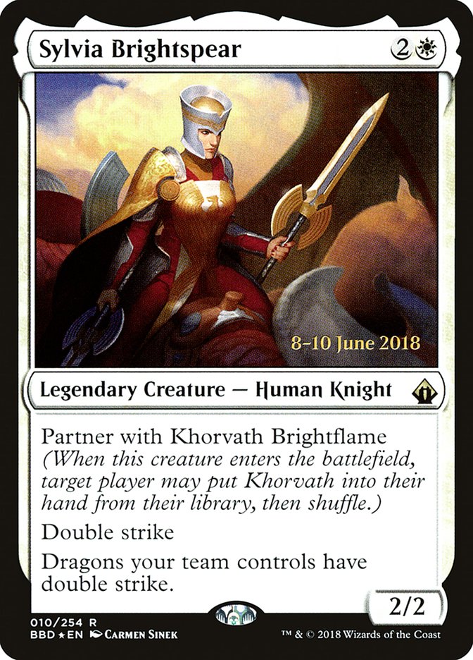 Sylvia Brightspear  [Battlebond Prerelease Promos]