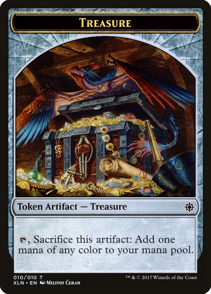 Treasure (010/010) [Ixalan Tokens]