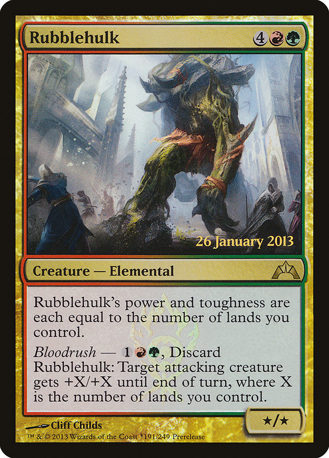 Rubblehulk  [Gatecrash Prerelease Promos]