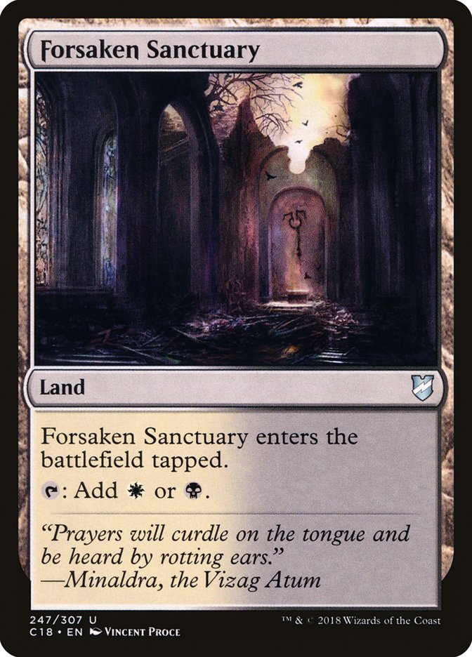 Forsaken Sanctuary [Commander 2018]