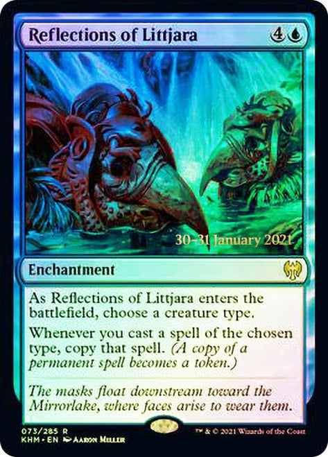 Reflections of Littjara  [Kaldheim Prerelease Promos]