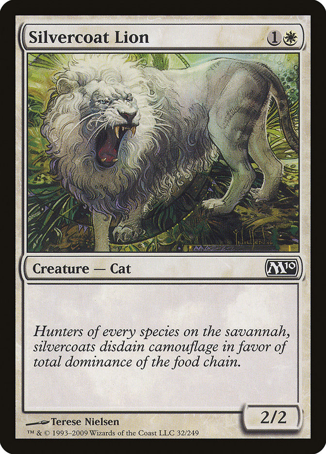 Silvercoat Lion [Magic 2010]