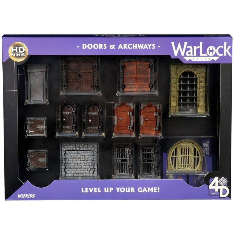 4D Warlock Tiles - Doors & Archways ( 16503 )