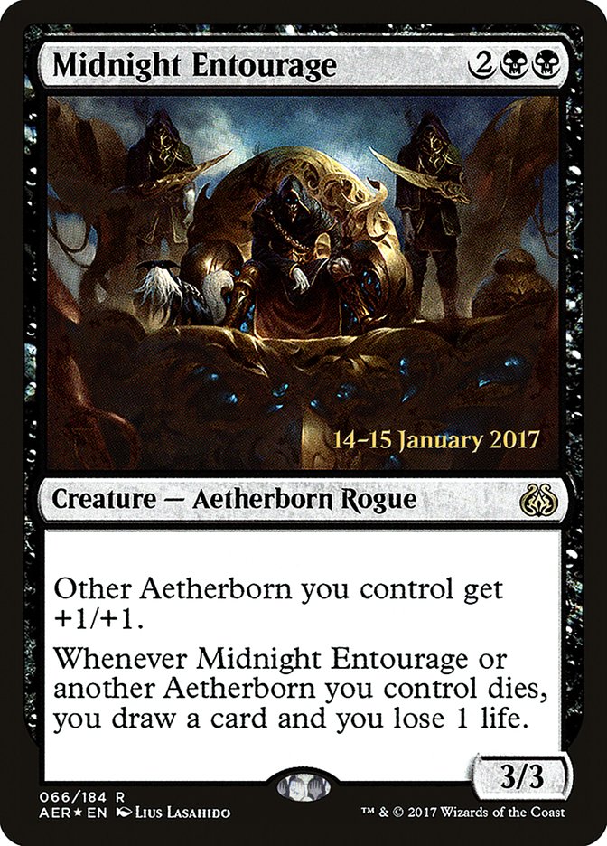 Midnight Entourage  [Aether Revolt Prerelease Promos]