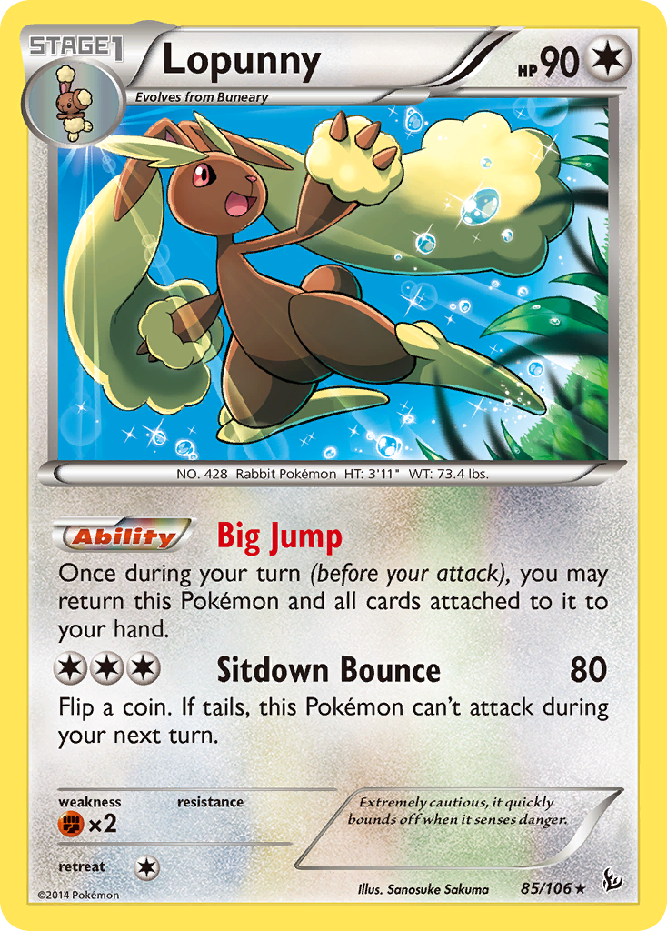 Lopunny (85/106) [XY: Flashfire]