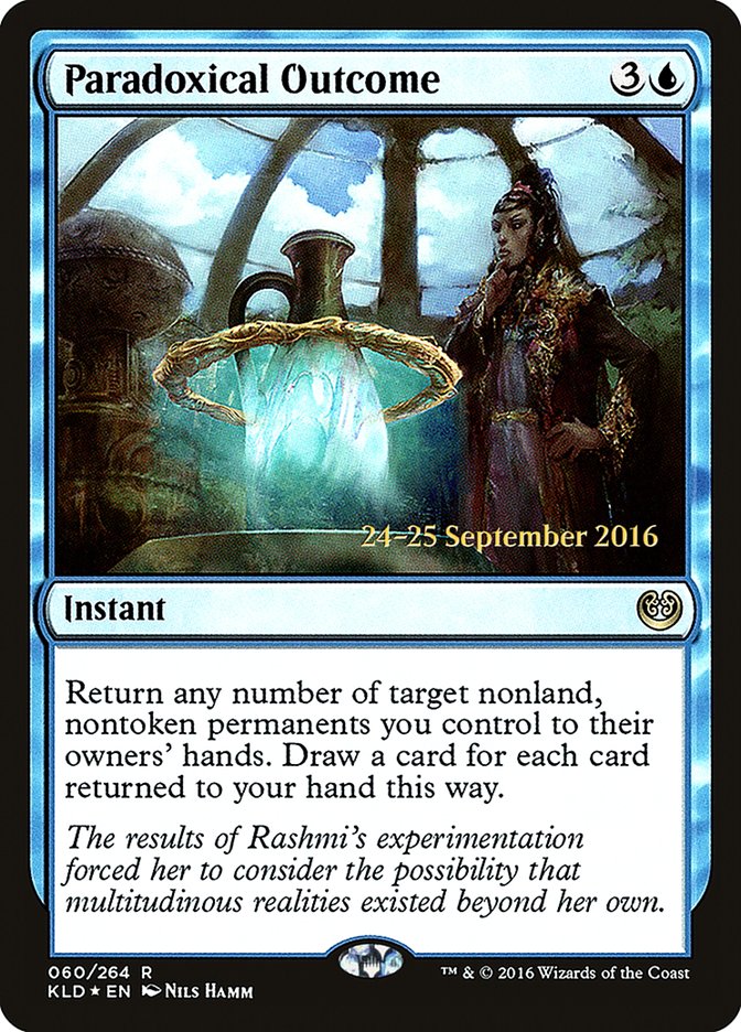 Paradoxical Outcome  [Kaladesh Prerelease Promos]