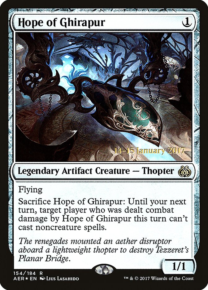 Hope of Ghirapur  [Aether Revolt Prerelease Promos]