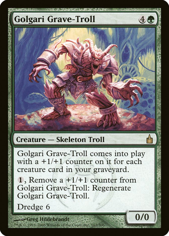 Golgari Grave-Troll [Ravnica: City of Guilds]