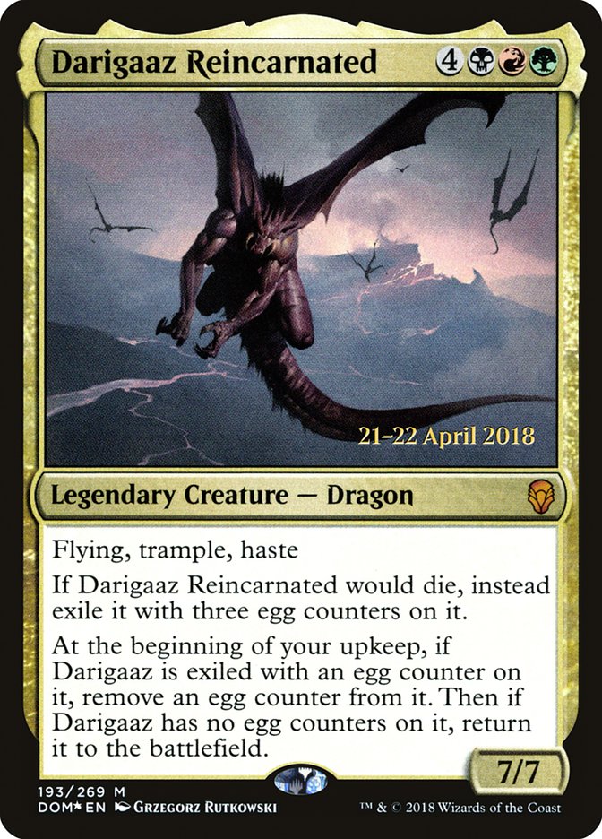 Darigaaz Reincarnated  [Dominaria Prerelease Promos]