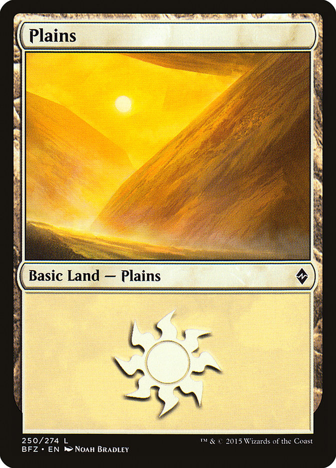 Plains (250a) [Battle for Zendikar]