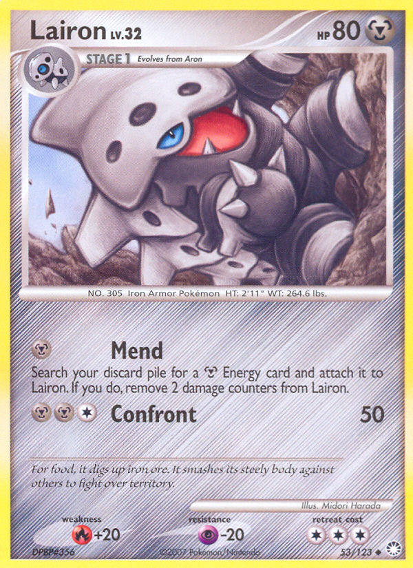 Lairon (53/123) [Diamond & Pearl: Mysterious Treasures]