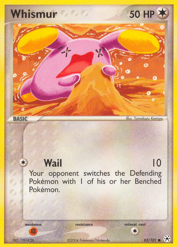 Whismur (82/101) [EX: Hidden Legends]