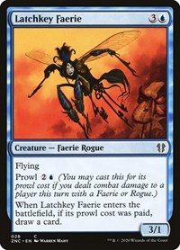 Latchkey Faerie [Zendikar Rising Commander]