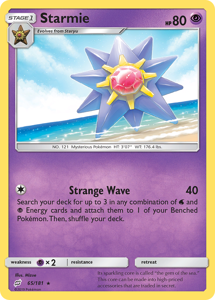 Starmie (65/181) [Sun & Moon: Team Up]