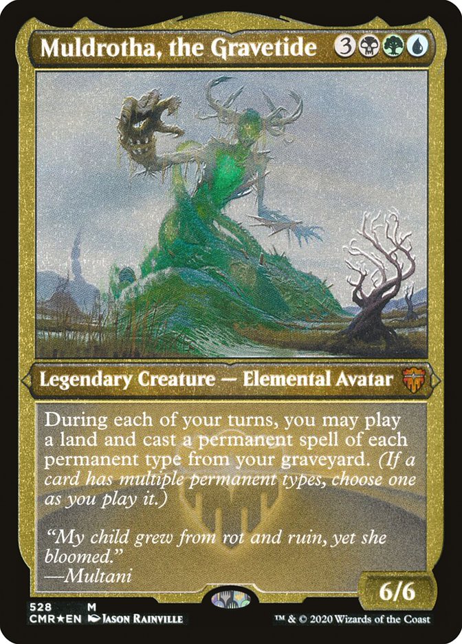 Muldrotha, the Gravetide [Commander Legends Etched]