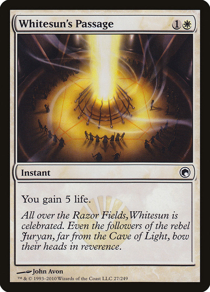 Whitesun's Passage [Scars of Mirrodin]