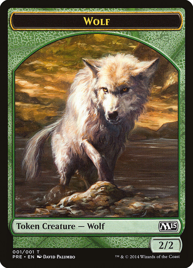 Wolf Token [Prerelease Cards]