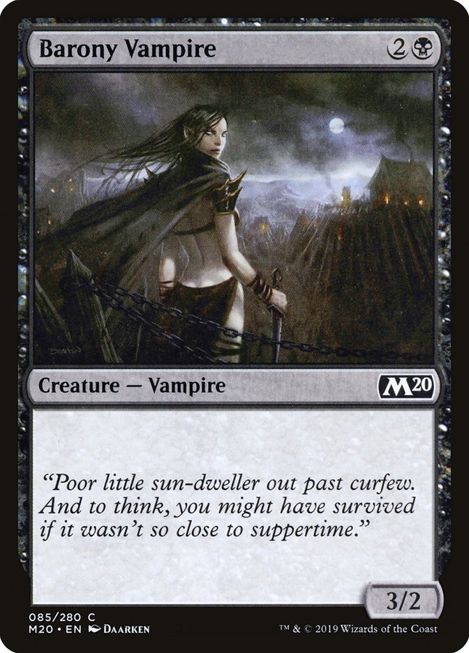 Barony Vampire [Core Set 2020]