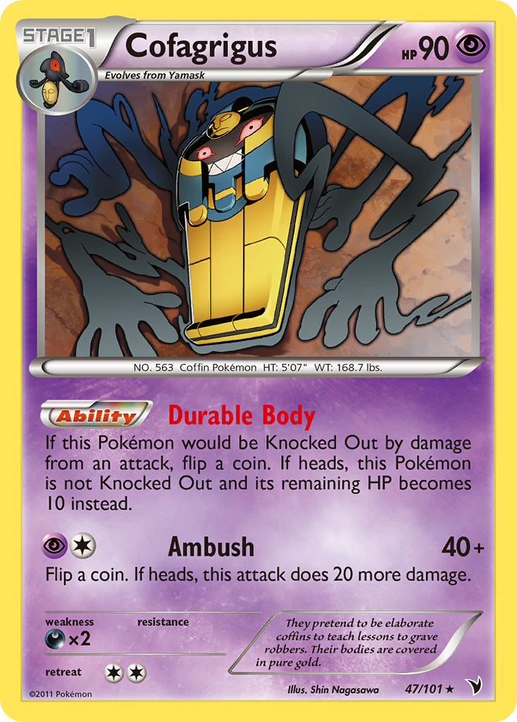 Cofagrigus (47/101) [Black & White: Noble Victories]