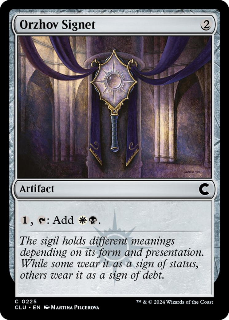 Orzhov Signet [Ravnica: Clue Edition]