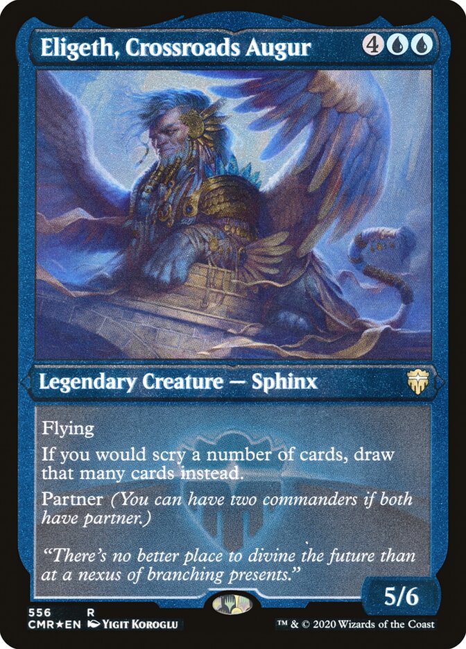 Eligeth, Crossroads Augur [Commander Legends Etched]