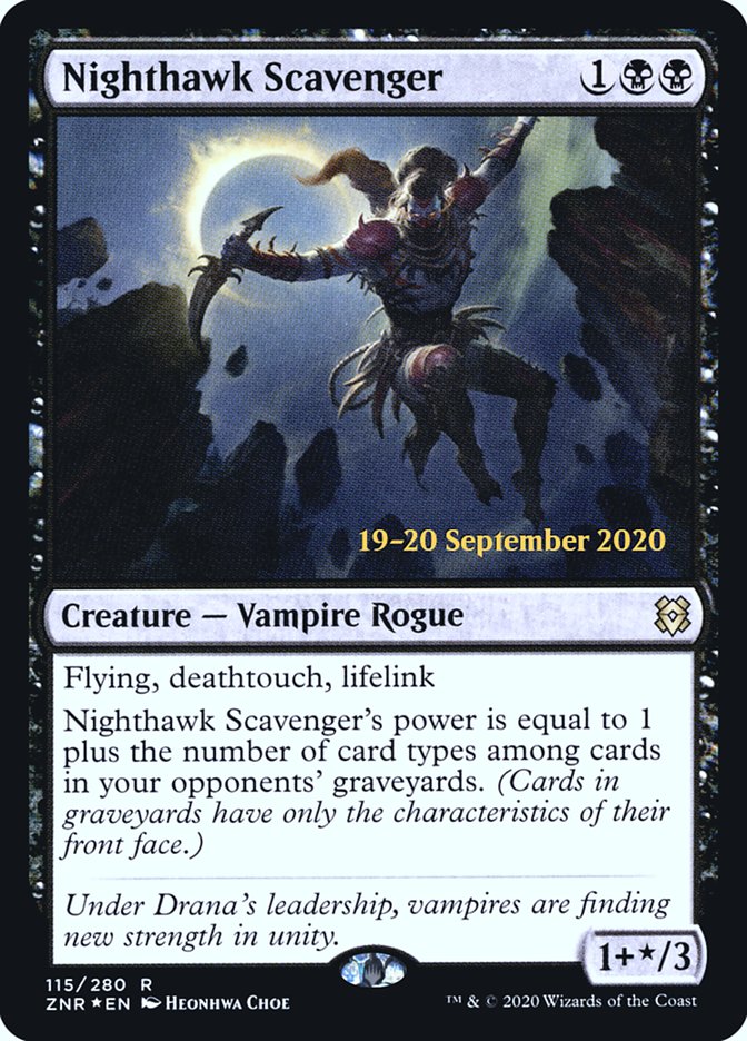 Nighthawk Scavenger  [Zendikar Rising Prerelease Promos]