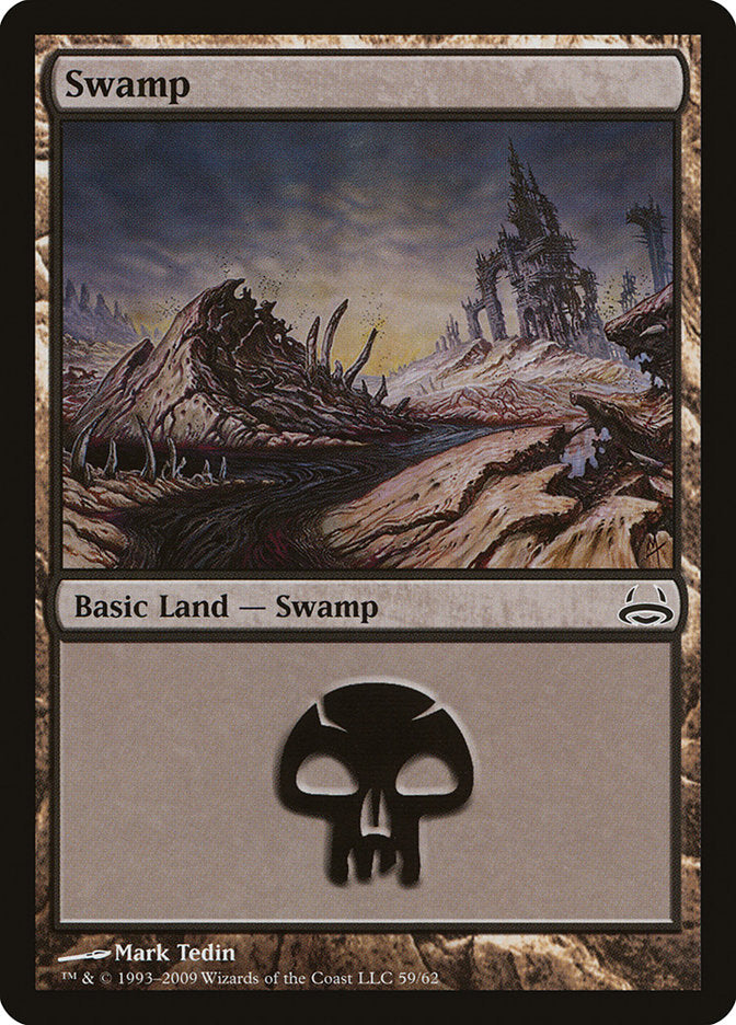 Swamp (59) [Duel Decks: Divine vs. Demonic]