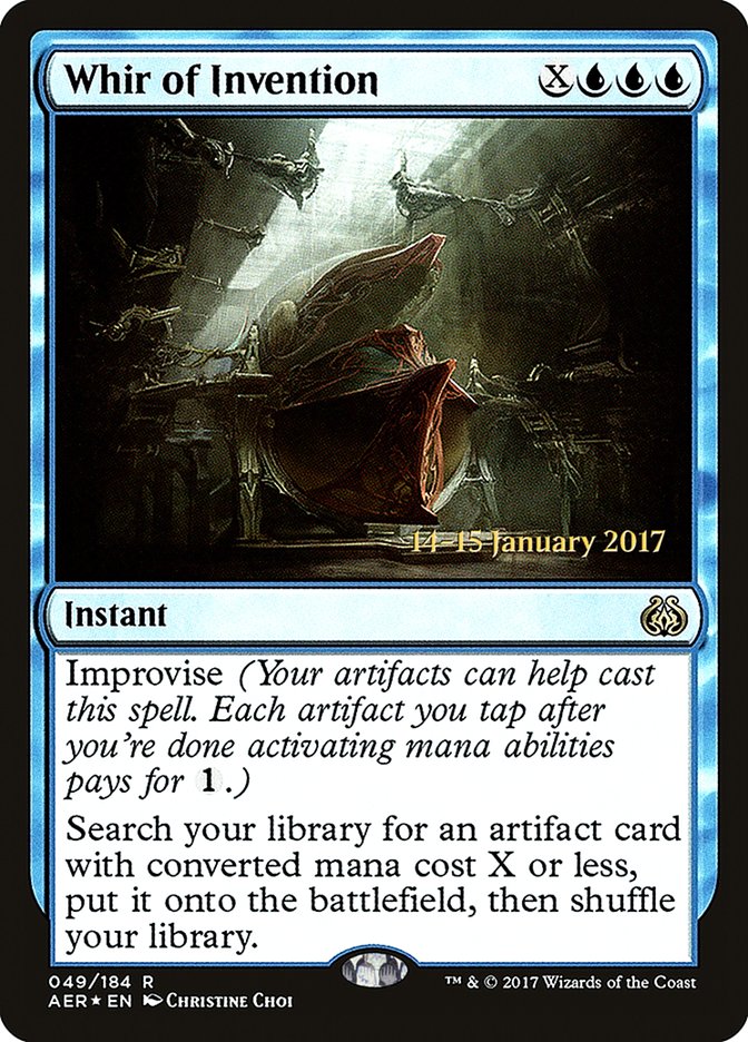 Whir of Invention  [Aether Revolt Prerelease Promos]