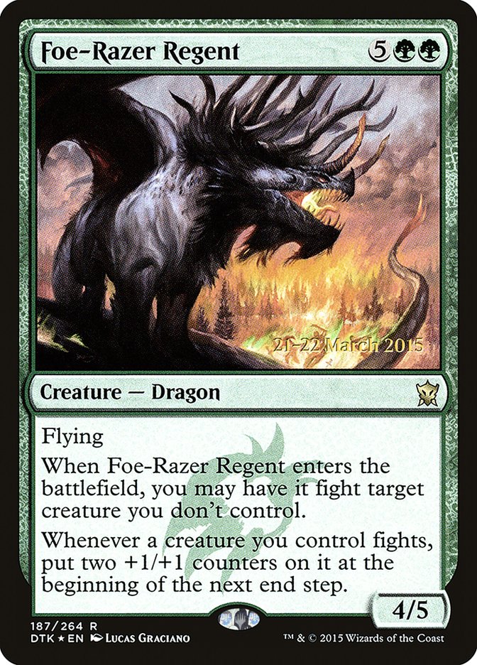 Foe-Razer Regent  [Dragons of Tarkir Prerelease Promos]