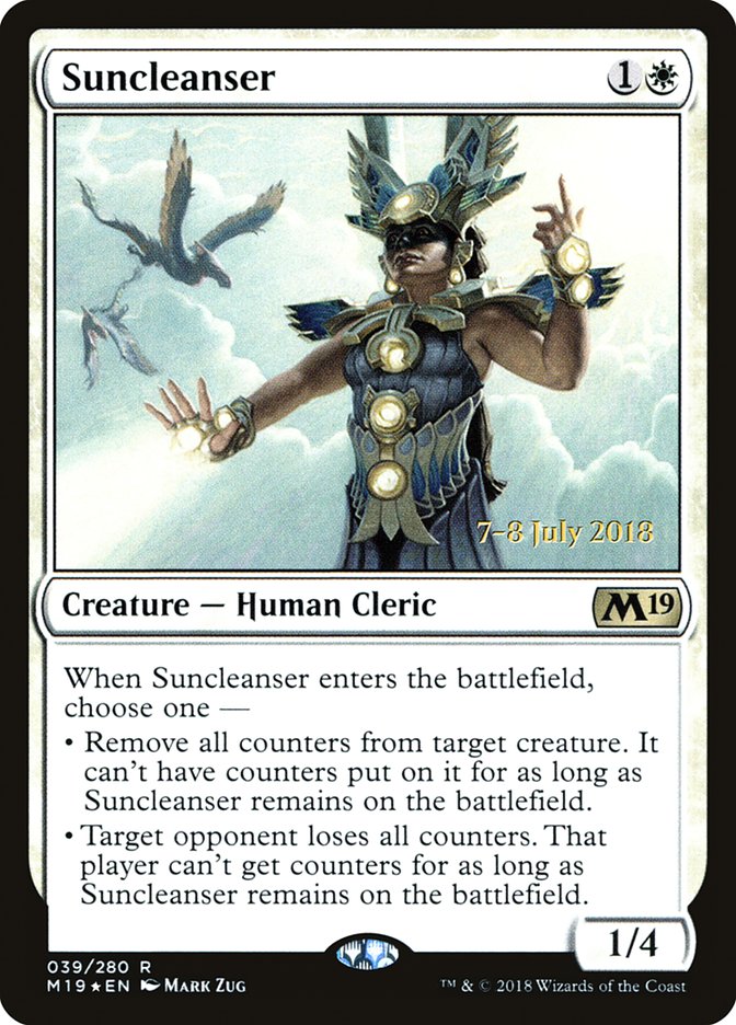 Suncleanser  [Core Set 2019 Prerelease Promos]