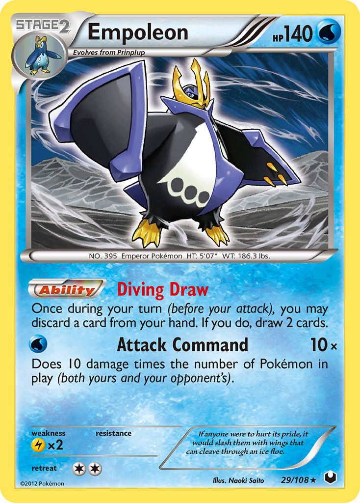 Empoleon (29/108) [Black & White: Dark Explorers]