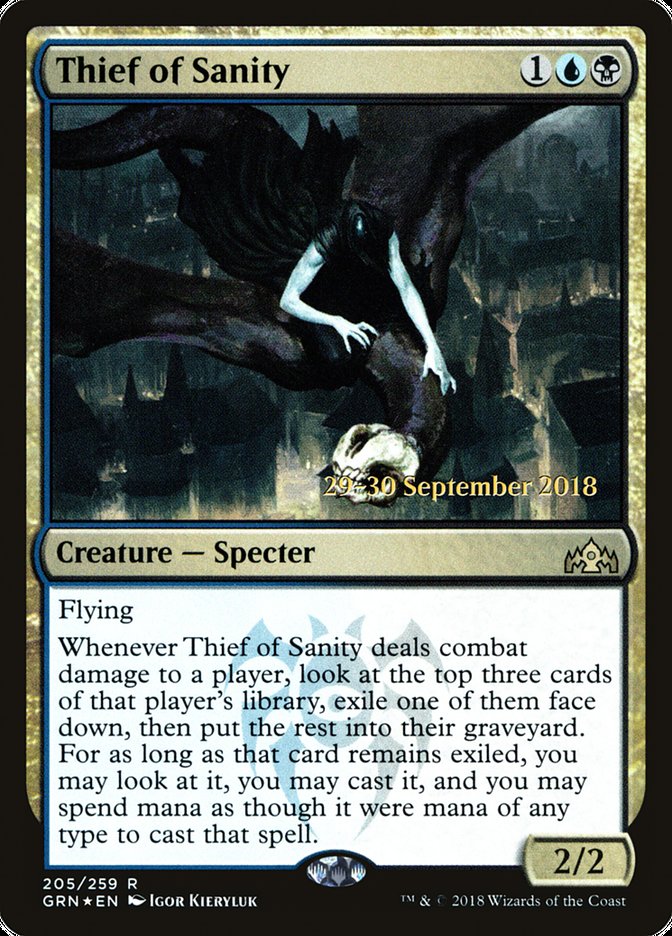 Thief of Sanity  [Guilds of Ravnica Prerelease Promos]