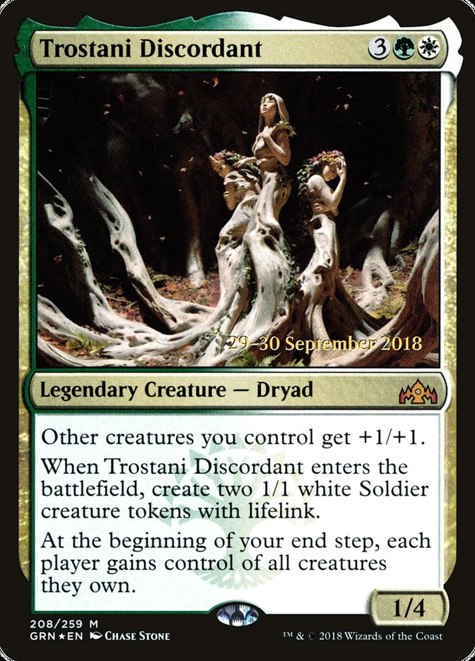 Trostani Discordant  [Guilds of Ravnica Prerelease Promos]