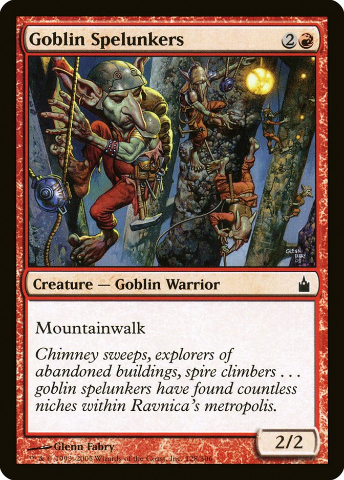 Goblin Spelunkers [Ravnica: City of Guilds]