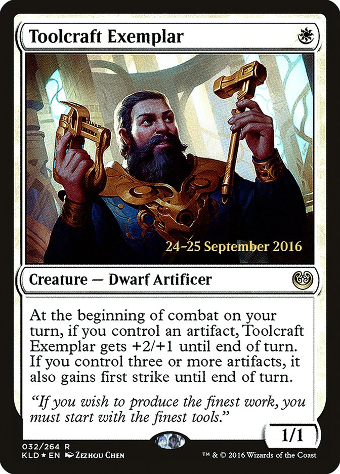 Toolcraft Exemplar  [Kaladesh Prerelease Promos]