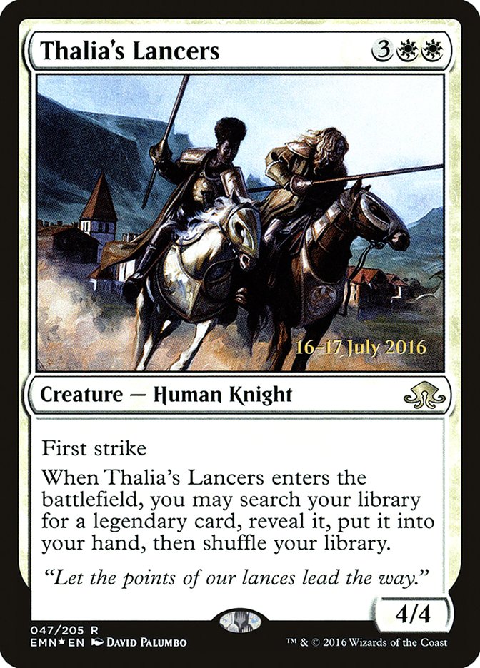 Thalia's Lancers  [Eldritch Moon Prerelease Promos]