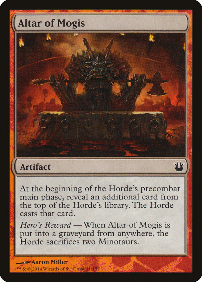 Altar of Mogis [Hero's Path Promos]