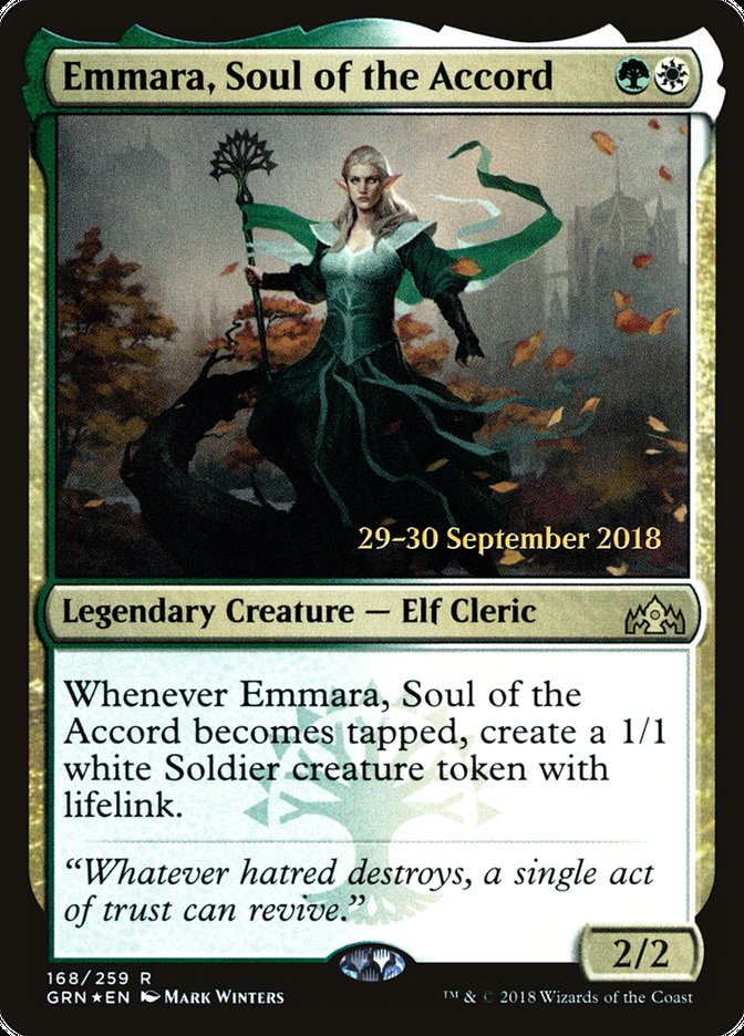 Emmara, Soul of the Accord  [Guilds of Ravnica Prerelease Promos]