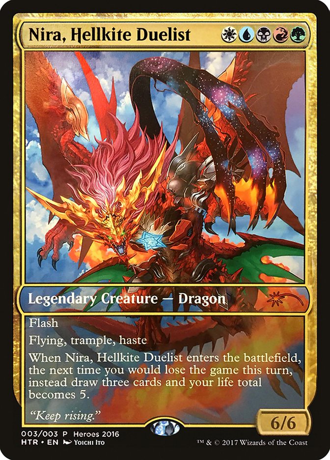 Nira, Hellkite Duelist [Unique and Miscellaneous Promos]