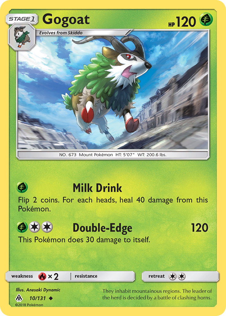 Gogoat (10/131) [Sun & Moon: Forbidden Light]