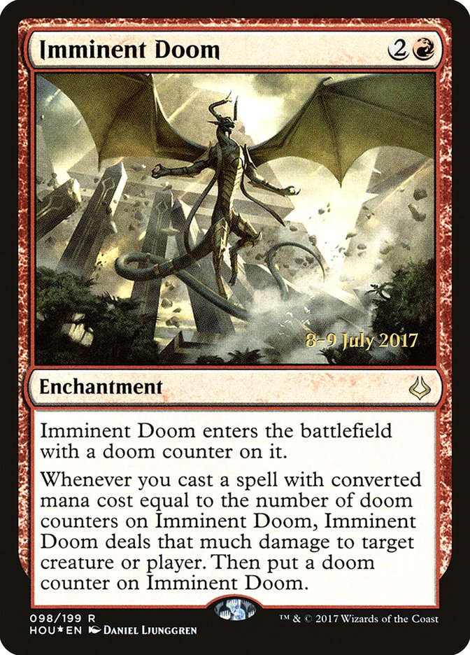 Imminent Doom  [Hour of Devastation Prerelease Promos]