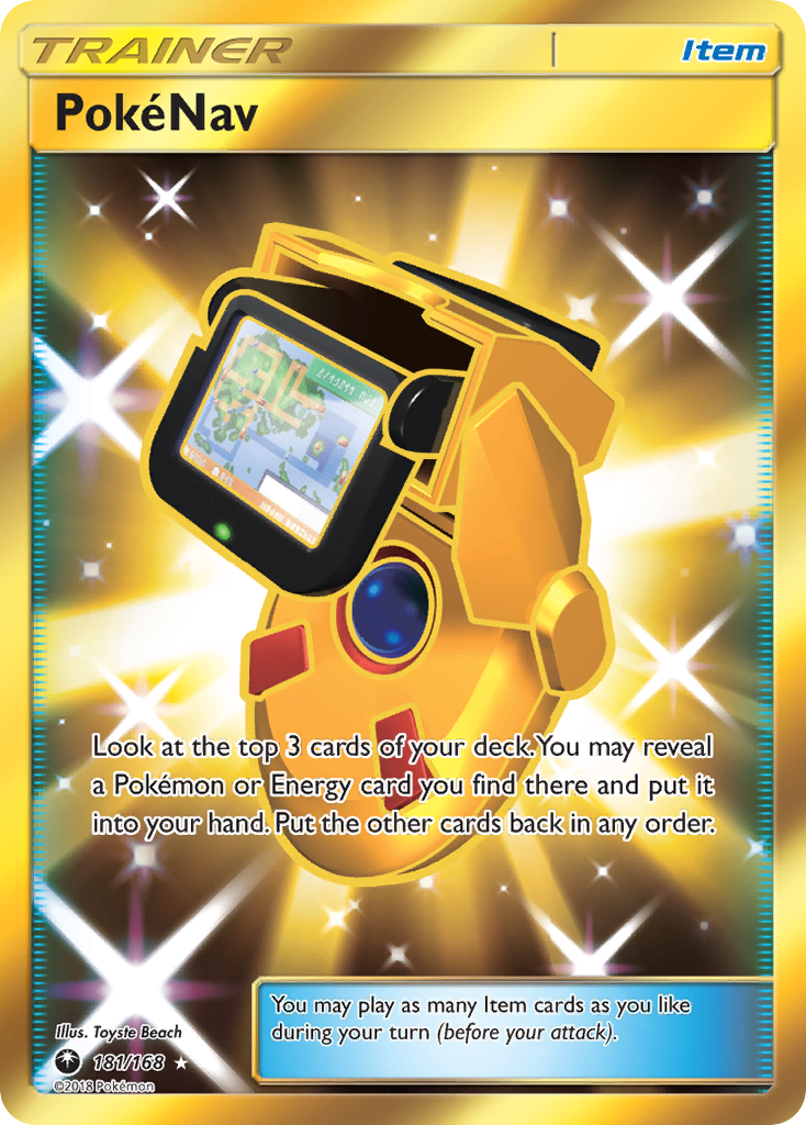 PokeNav (181/168) [Sun & Moon: Celestial Storm]