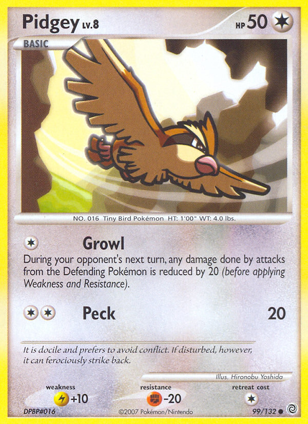 Pidgey (99/132) [Diamond & Pearl: Secret Wonders]