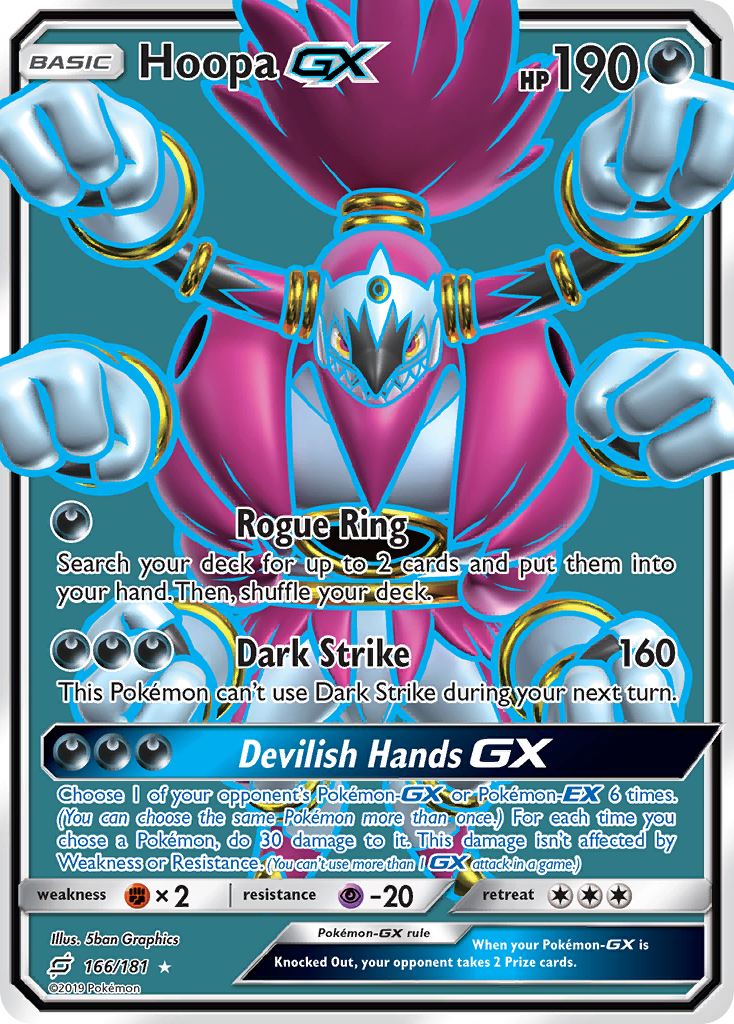 Hoopa GX (166/181) [Sun & Moon: Team Up]