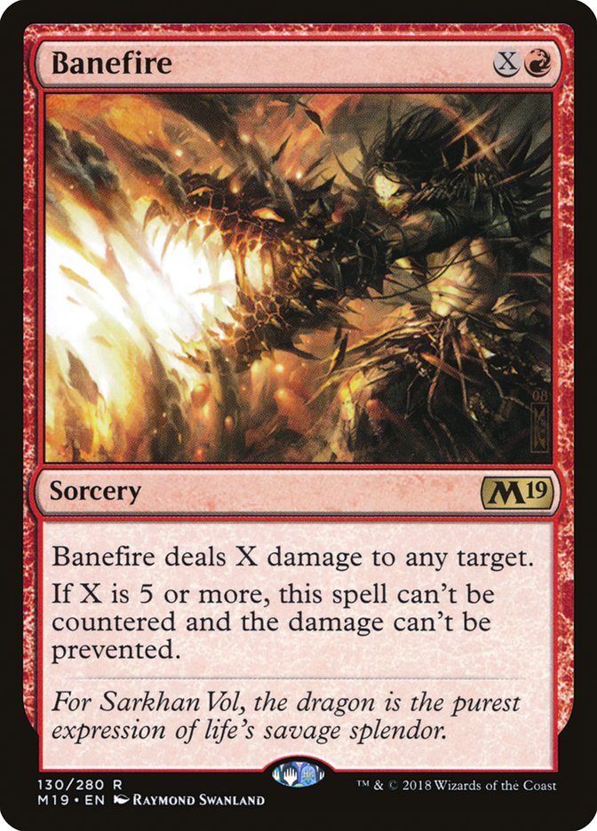 Banefire [Core Set 2019]