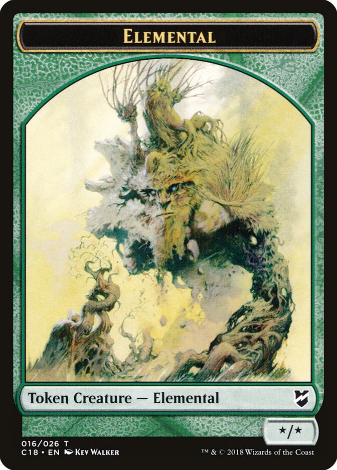 Elemental [Commander 2018 Tokens]