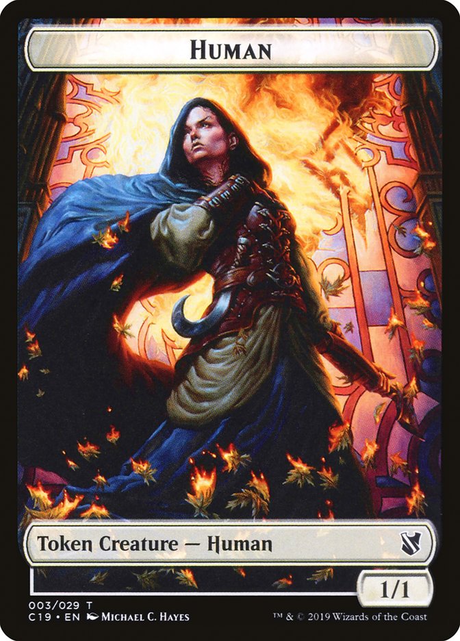 Human [Commander 2019 Tokens]