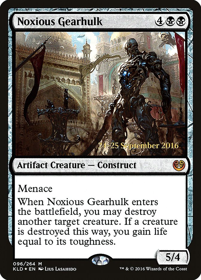 Noxious Gearhulk  [Kaladesh Prerelease Promos]