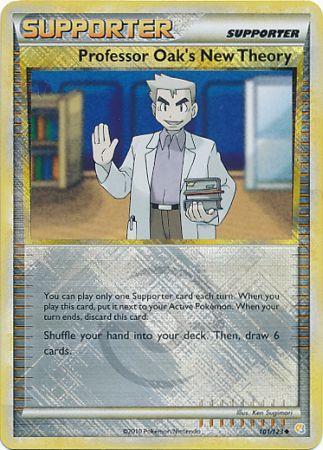 Professor Oak's New Theory (101/123) (League Promo) [HeartGold & SoulSilver: Base Set]