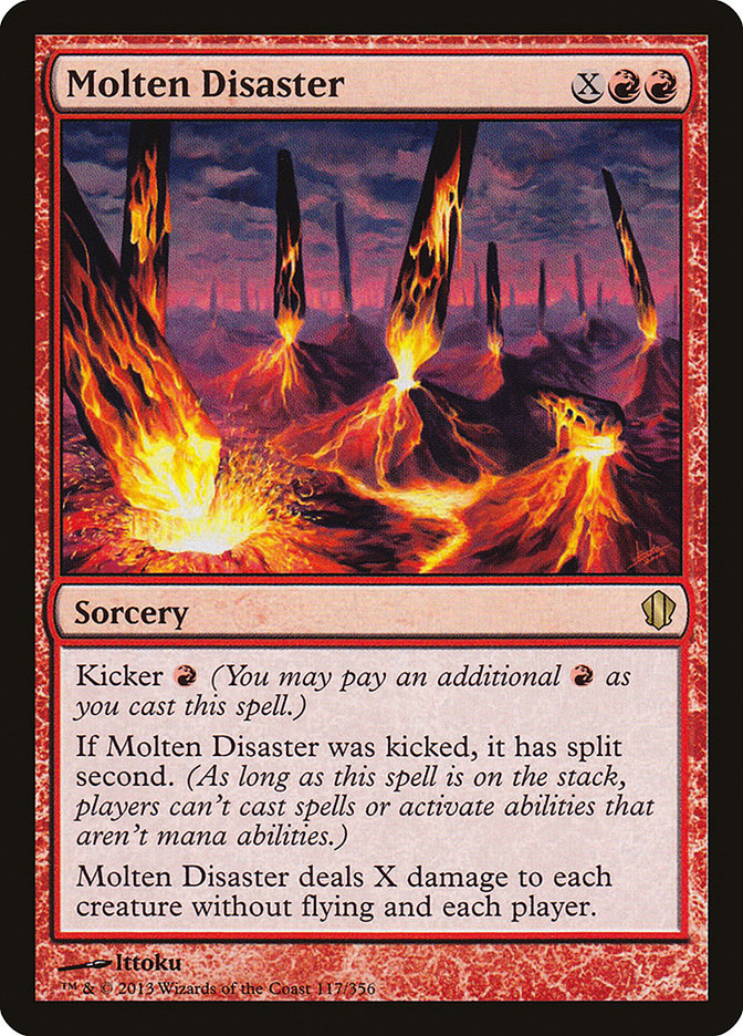 Molten Disaster [Commander 2013]